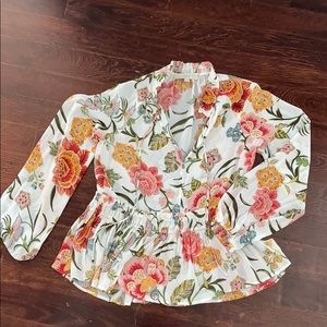 Loft Floral Blouse